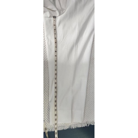 Talbots Pants Womens Crop Heritage Straight Leg Side Zipper High Rise Career 12 - Picture 3 of 8